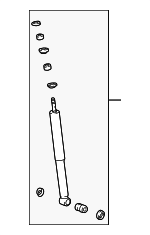 4853149275 - : 1996-2000 Toyota RAV4 - Shock Absorber for Toyota: RAV4 Image
