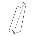 52207242417 - Body: Slider for BMW: 535i GT, 535i GT xDrive, 550i GT, 550i GT xDrive Image