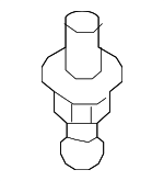 96563511 - Body: Lift Cylinder Stud for GM Image