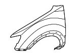 663112J010 - Body: Fender for Kia: Borrego Image