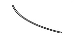 755310C030 - Body: Upper Molding for Toyota Image