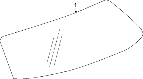 Glass - Lift Gate for 2024 Honda Prologue #0
