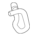 6H121057G - : Engine Coolant Hose for Audi: A4, A4 Quattro, A5, A5 Quattro, Q5 Image