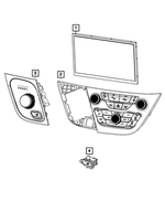 68437339AI - Electrical: Display Center Stack for Mopar Image