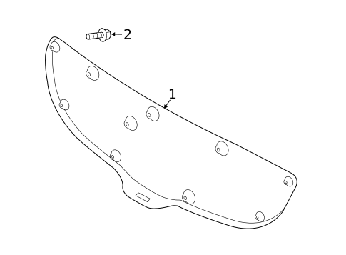 Interior Trim - Trunk for 2020 Kia Rio #0