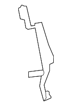 8621248170 - Body: AM/FM CD Bracket for Toyota Image image