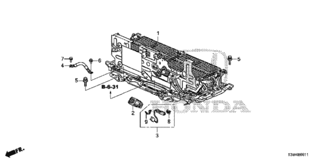 Battery Pack (2) for 2017 Honda Accord #0