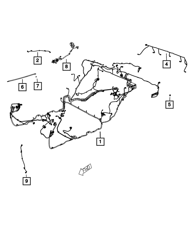 68384016AE - : Body Wiring for Mopar Image