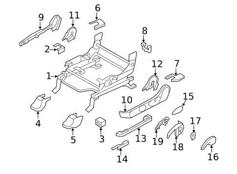 Tracks & Components for 2011 Mazda CX-7 #0