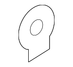 GJ6A88098 - Body: Adjust Handle Retainer for Mazda: 6, CX-7, CX-9 Image