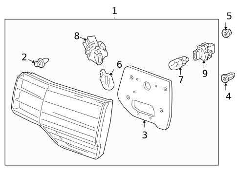 Bulbs - Chassis for 2008 Honda Odyssey #3