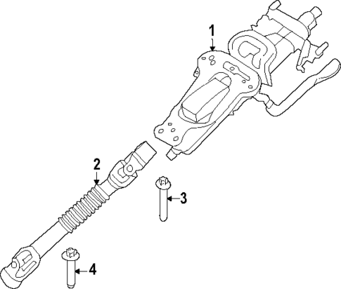 Steering Column Assembly for 2020 Mini Cooper #0