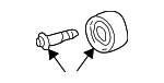 5083726AB - Engine: Idler Pulley for Mopar Image