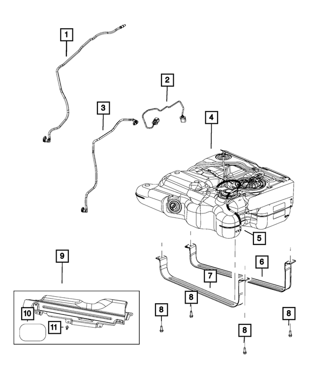 4721754AB - Fuel: Jumper Wiring for Mopar Image