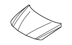 66400AB000 - : Hood for Hyundai: Elantra, Elantra N Image