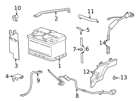 Battery for 1997 BMW 540i #0