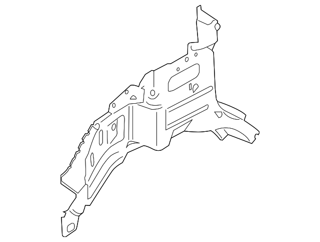 LK4Z-6102039-C - Fender Rail - 2015-2026 Ford | Eastgate Ford Parts
