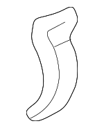 MD620849 - Engine: Air Cleaner Body Clamp for Mitsubishi Image