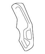 MD151672 - Engine: Air Mass Sensor Gasket for Mitsubishi Image