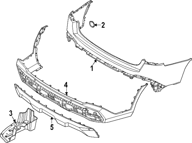 86610R5CA0 - : Lower Cover for Kia Image