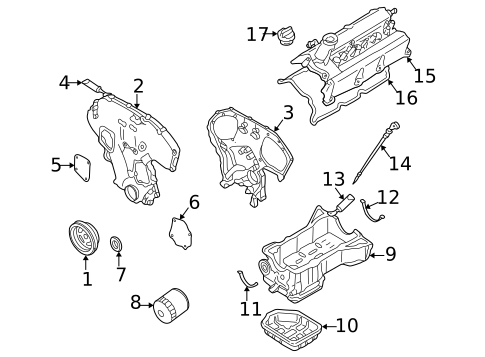 Engine Parts for 2003 Nissan Maxima #0
