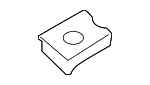 89671065A - Electrical: Fog Light Nut for Nissan Image