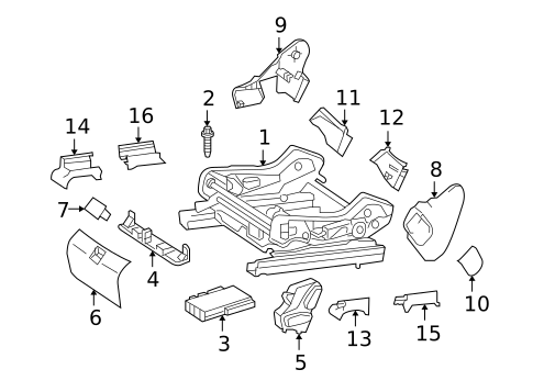 Tracks & Components for 2010 Mercedes-Benz CLS63 AMG #0