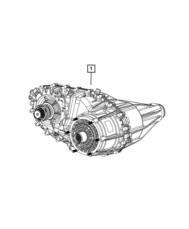 68546814AA - Transfer Case and Power Transfer Unit: Bw 44-46 Transfer Case for Mopar Image