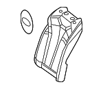 22292014298S05 - Body: Seat Back Cover for Mercedes-Benz Image