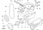 11411748153 - Engine: Oil Pump for BMW: Z3 2.8 Image image