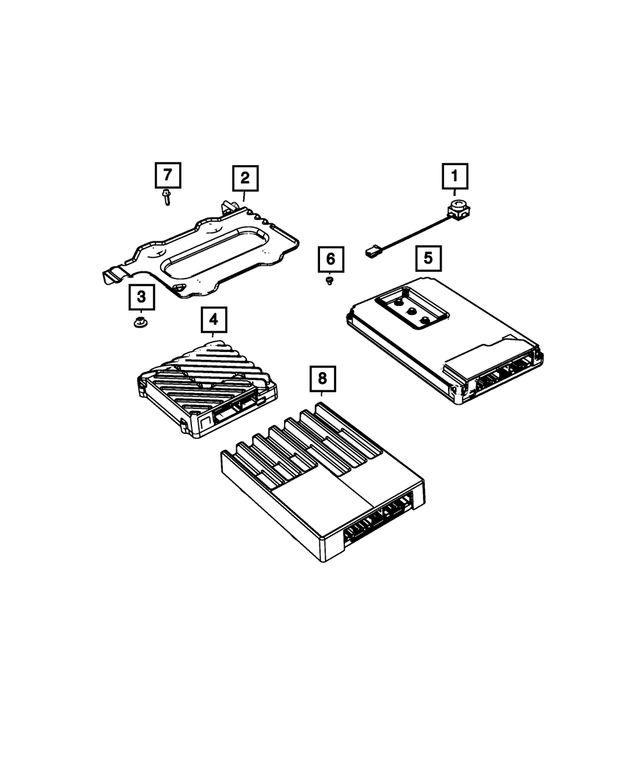 6510472AA - Electrical: Pan Head Tapping Screw for Mopar Image