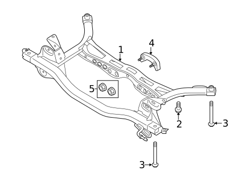 Suspension Mounting for 2015 Audi S3 #1