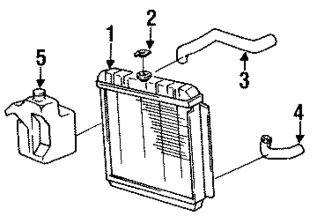 4401729 - Cooling System: Radiator Assembly for Mopar Image