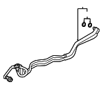 17227604983 - Cooling System: Oil Cooler Pipe for BMW: 335i, 335i xDrive, 435i Gran Coupe, 435i xDrive, 435i xDrive Gran Coupe Image
