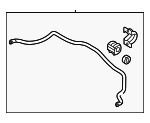 548102S700SJ - Suspension: Stabilizer Bar for Hyundai: Tucson Image