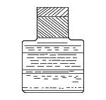 7430A059 - Body: Caution Label for Mitsubishi: Eclipse, Eclipse Cross, Endeavor, Galant, Lancer, Mirage, Mirage G4, Outlander, Outlander PHEV, Outlander Sport Image