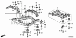 90167TA0A00 - Body/Air Conditioning: BOLT, FLANGE (12X40) for Honda Image