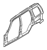 55360722AA - Body: Uniside Panel for Dodge: Nitro Image