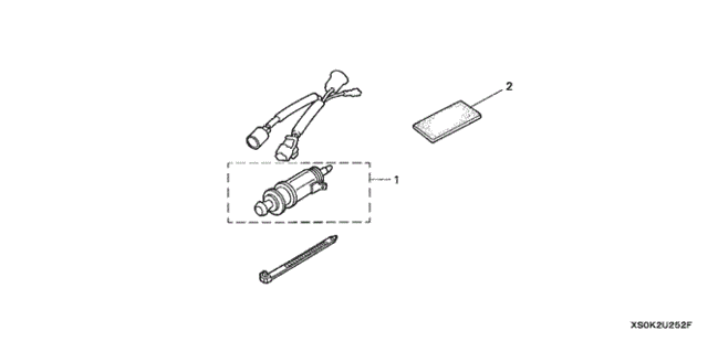Cigarette Lighter (1) for 2004 Honda Pilot #0