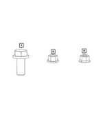 6101794 - Electrical: Hex Head Bolt And Coned Washer for Mopar Image