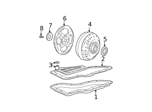 Automatic Transmission for 2005 Ford Taurus #0