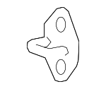 72135SDAA01 - Body: Door Lock Striker Plate for Honda Image