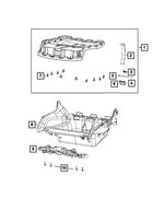 6MJ78DX9AB - Interior Trim: Cushion Storage Bin for Mopar Image