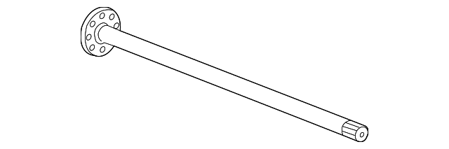 Rear Axle Shaft 23445894 | OEM Parts Online