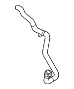 7L6122109E - Cooling System: Reservoir Hose for Audi: Q7 Image