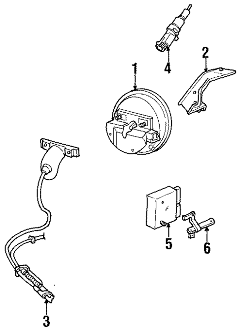 Cruise Control System for 1991 Ford Explorer #0