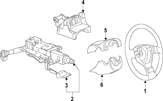 5C0419091AN0E - : Steering Wheel for Volkswagen Image