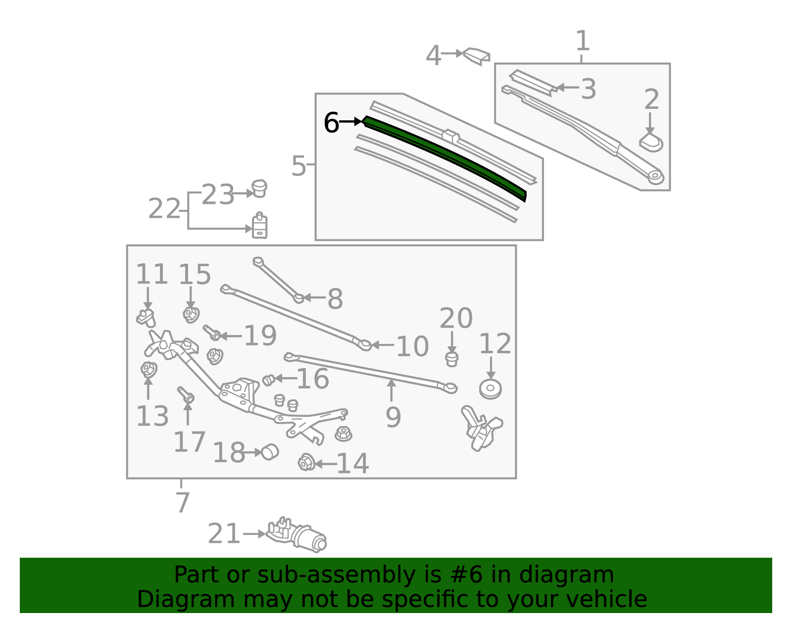 76622-STK-A02 - Wiper Blade Refill 2007-2017 Honda | Toronto Honda
