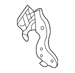 8158404600 - : Glass Latch for Isuzu Image