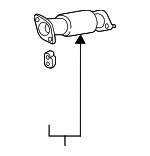 28610F2910 - : Front Muffler for Hyundai Image